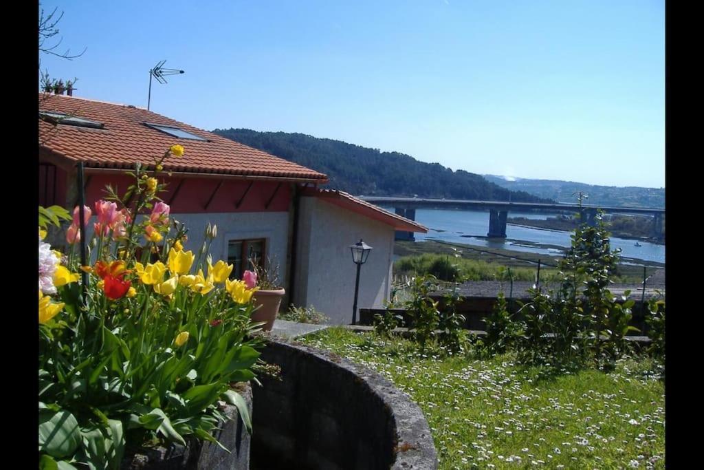 Chalet En Mino Con Vistas Al Mar 빌라 외부 사진