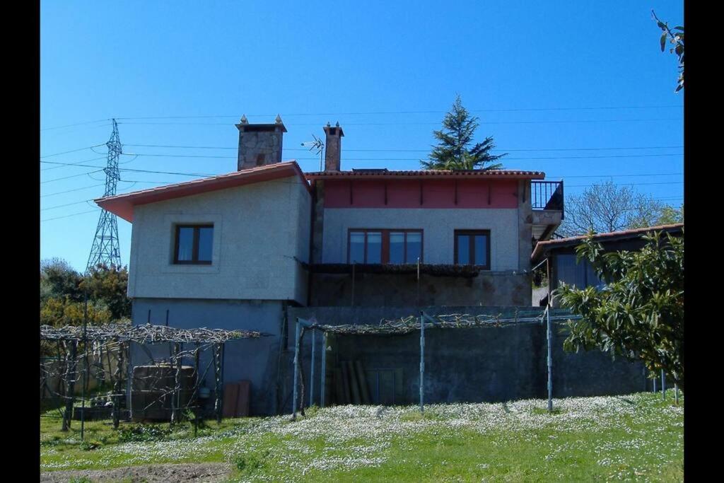 Chalet En Mino Con Vistas Al Mar 빌라 외부 사진